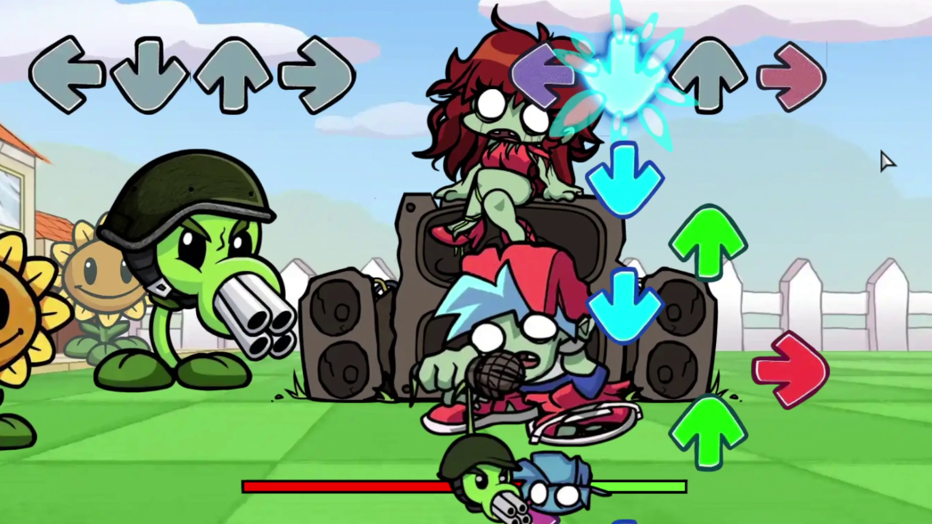 Friday Night Funkin' Plants vs. Rappers