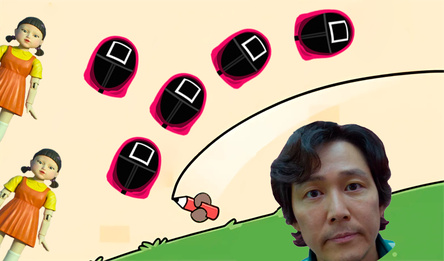 Игра кальмара: Спаси всех!