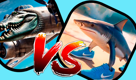 Кто победит: Крокодило Бомбардиро