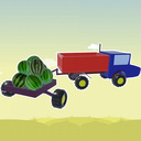 Грузовик везёт арбузы