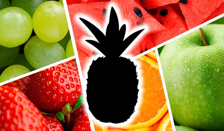 Соединяй фрукты и ягоды - тропики!