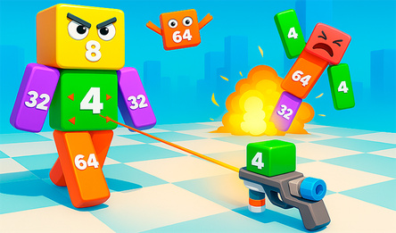 Злые кубики 2048