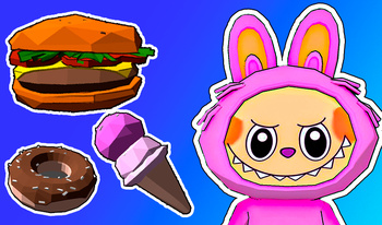 Лабубу ищет вкусняшки