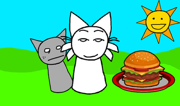 Sprunked: Cook burgers