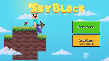 Skyblock Survive With Noob!