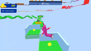 Ragdoll parkour: Tower of Hell