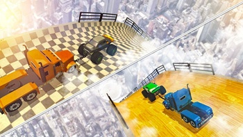 Double Impossible Mega Ramp