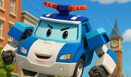 Робокар Поли - чудо пазл