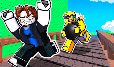 Обби Взрывная Башня Троллей