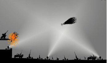 Air attack. Protect the base.