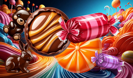 Найди пару конфет