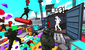 Soldiers Took Over the Obby World
