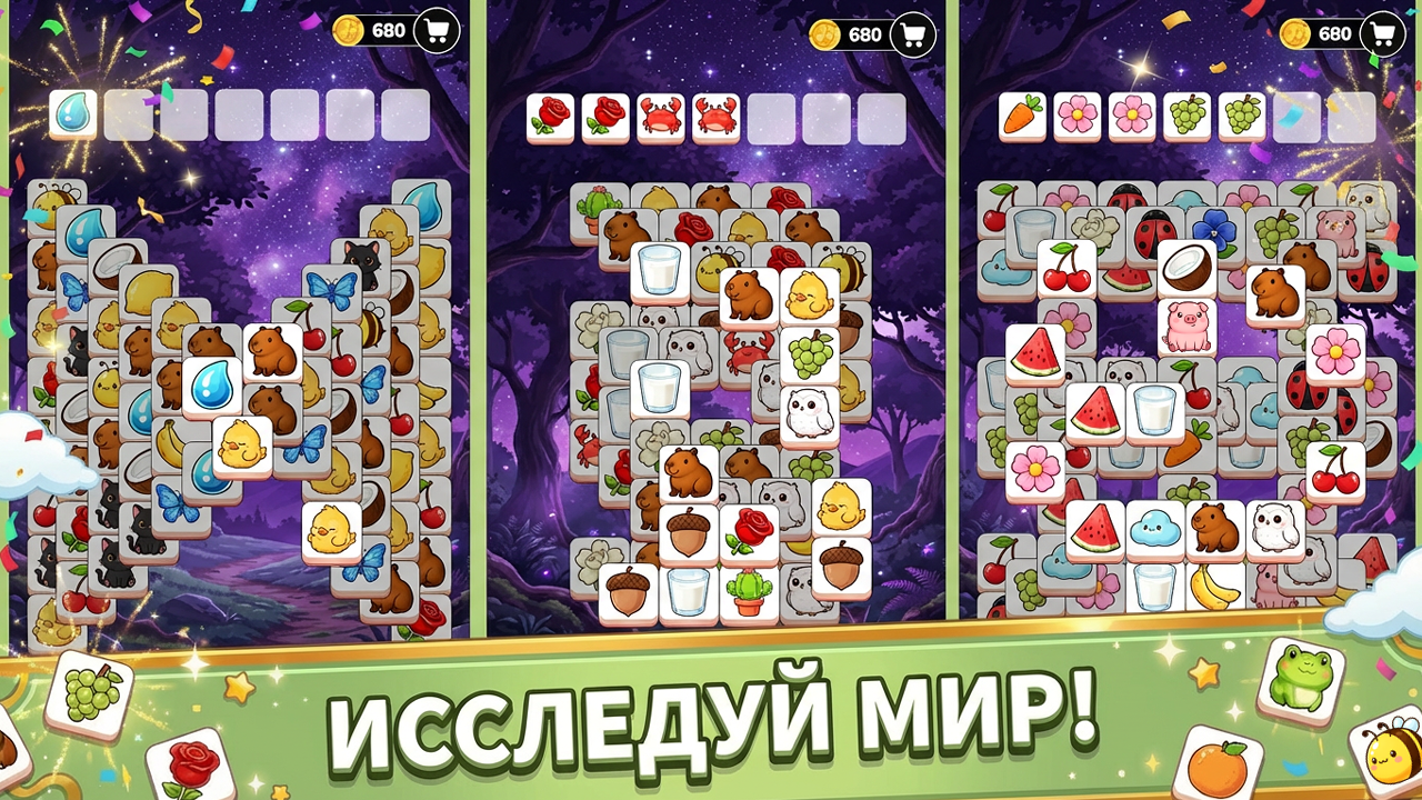 Три в ряд: Вокруг света