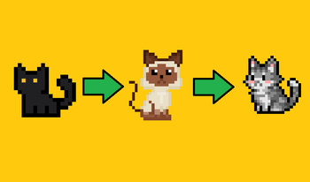 Пиксельные котики:Кликер