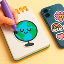 Sticker ASMR: Art Design