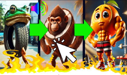 Новые итальянские животные: кликер