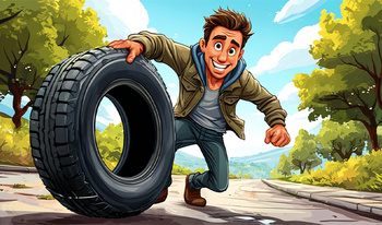 Гонки На Покрышках