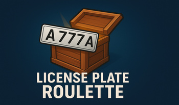 License Plate Roulette