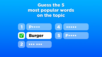 Guess 5 words: Associations