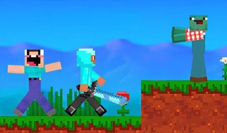 Нубик и Про 4: Лаки Блок