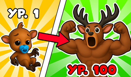 Прокачай оленя-монстра!