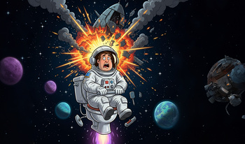 Галактический Трон: Побег на скорости.