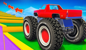 Монстр Трак: Безумная езда на машинах!