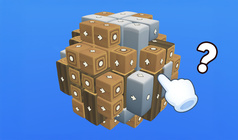 Take apart the cube: block by block.