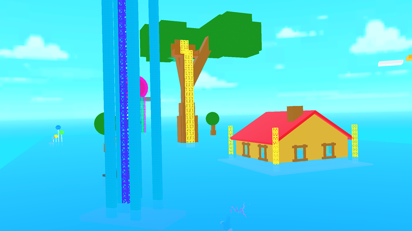 Обби Побег от Цунами