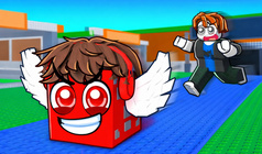 Grab the Lucky Blocks and Run from Guards