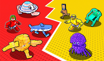 Выбери Брейнрот: 3D Сражение