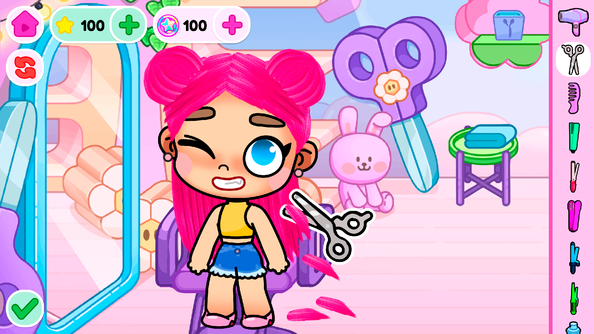 Аватар Ворлд: Салон Красоты