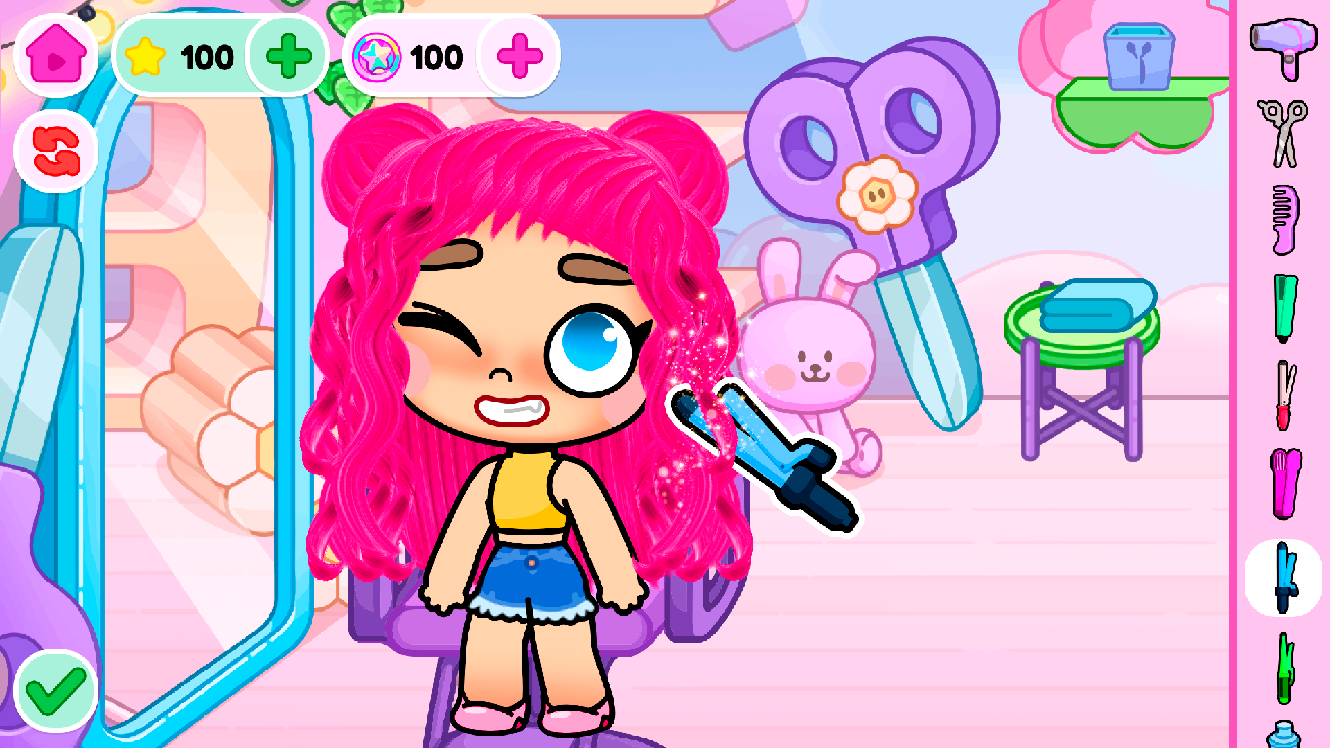 Аватар Ворлд: Салон Красоты