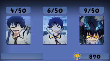 Синий экзорцист - Тест