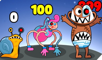 Evolution of Forest Monsters