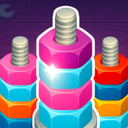 Болты и Гайки Сортировка по Цветам