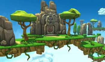 Паркур по островам 3D