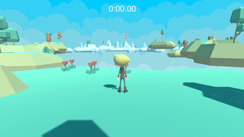 Паркур по островам 3D