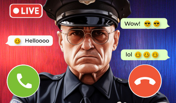 Call the Police: Fake Call & Chat Prank