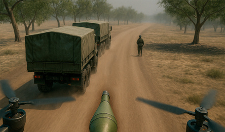 FPV Дрон Камикадзе: Тактический Удар