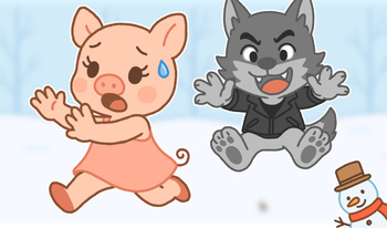 Зимовка для волка