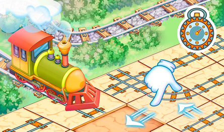 Пятнашки на рельсах