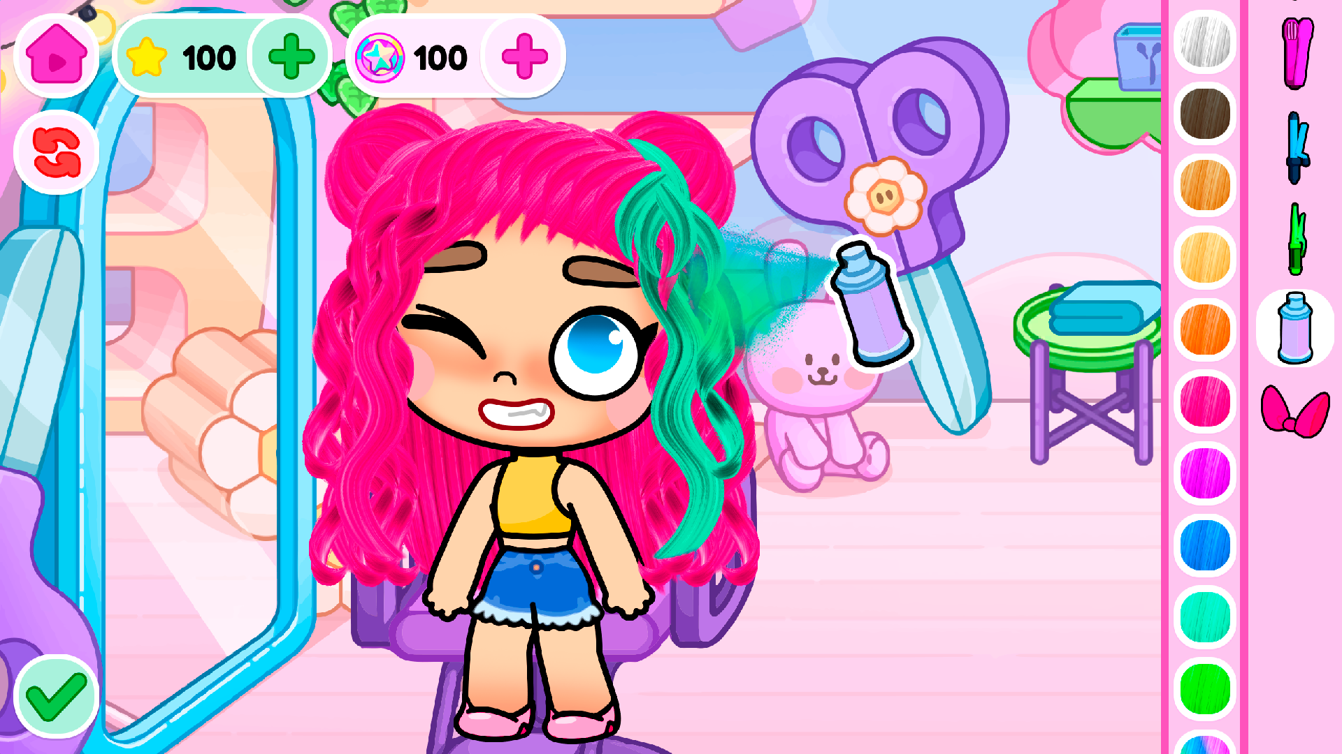 Аватар Ворлд: Салон Красоты