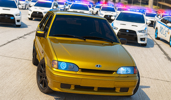 Russian Cars: Racing & Derby