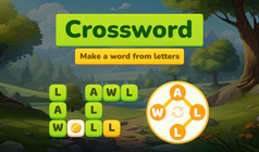 Crossword - Make a word from letters