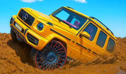 Внедорожная езда на машинах!