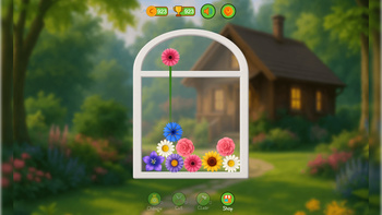 Combine flowers! 2048 bouquets