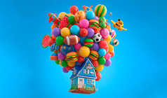 Матч 3D - Шары Три в Ряд!