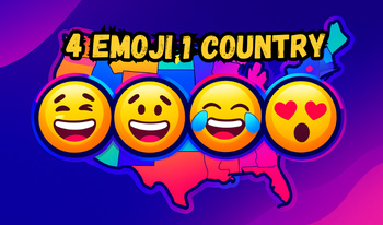 4 Emoji 1 Country