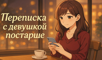 Переписка с девушкой постарше